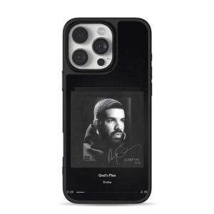 Drake Scorpion Gods Plan art Phone Case for iPhone 11-17 & Samsung Galaxy S24-S26