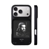 Drake Scorpion Gods Plan art iPhone 17 Pro Max Black Case