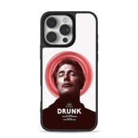 Drunk poster Mads Mikkelsen Phone Case for iPhone 11-17 & Samsung Galaxy S24-S26