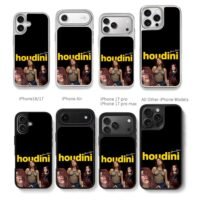 Dua Lipa Houdini photo collage Chris Brown Phone Case Black Electroplated Silver For Iphone 11 To 17