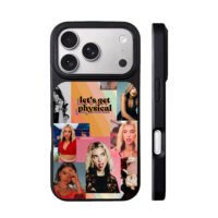 Dua Lipa lets get physical iPhone 17 Pro Max Black Case