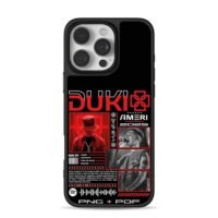 Duki Ameri 2025 concert poster Phone Case for iPhone 11-17 & Samsung Galaxy S24-S26
