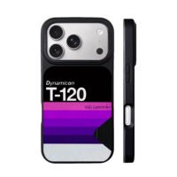 Dynamicon T120 VHS camcorder iPhone 17 Pro Max Black Case