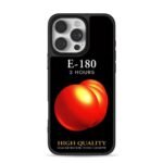 E180 VHS red orb art Phone Case for iPhone 11-17 & Samsung Galaxy S24-S26