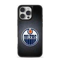 Edmonton Oilers NHL logo dark Phone Case for iPhone 11-17 & Samsung Galaxy S24-S26