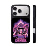 Eleven Stranger Things demogorgon iPhone 17 Pro Max Black Case