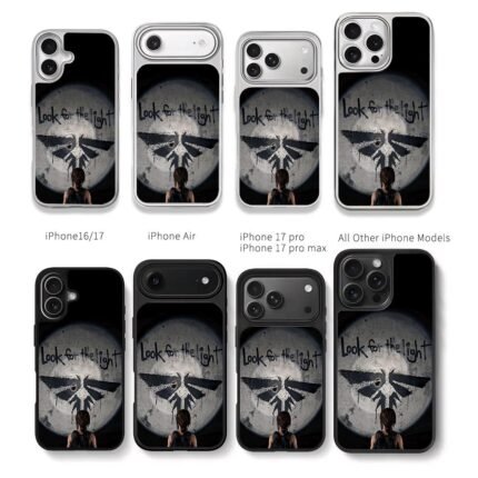 Ellie Firefly Look for light Chris Brown Phone Case Black Electroplated Silver For Iphone 11 To 17