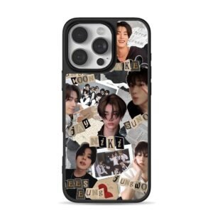ENHYPEN member photo collage Phone Case for iPhone 11-17 & Samsung Galaxy S24-S26