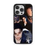 EXO Kai dark blue star collage iPhone 16 Pro Max Black Case