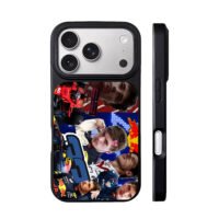 F1 Ferrari Red Bull Collage iPhone 17 Pro Max Black Case