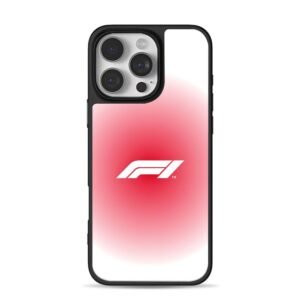 F1 Formula 1 logo red gradient iPhone 16 Pro Max Black Case