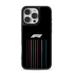 F1 racing multicolor stripes Phone Case for iPhone 11-17 & Samsung Galaxy S24-S26