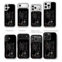 F1 Spa Francorchamps tyre info Chris Brown Phone Case Black Electroplated Silver For Iphone 11 To 17