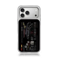 F1 Spa Francorchamps tyre info iPhone 17 Pro Max Electroplated Silver Case1