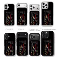 F1 Spa GP track Pirelli tires Chris Brown Phone Case Black Electroplated Silver For Iphone 11 To 17