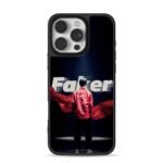 Faker in red jacket Faker text Phone Case for iPhone 11-17 & Samsung Galaxy S24-S26