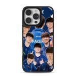 Faker LCK team collage Phone Case for iPhone 11-17 & Samsung Galaxy S24-S26