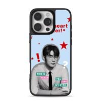 Faker with red stars and text Phone Case for iPhone 11-17 & Samsung Galaxy S24-S26