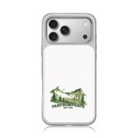 FarFromPeace mountain forest iPhone 17 Pro Max Electroplated Silver Case1