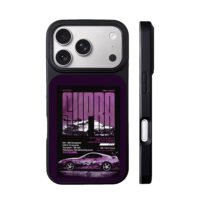 Fast Furious Supra purple race iPhone 17 Pro Max Black Case