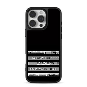 Fearless rebel fashion decals Phone Case for iPhone 11-17 & Samsung Galaxy S24-S26