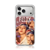 Felix Stray Kids bandana pics iPhone 17 Pro Max Electroplated Silver Case1