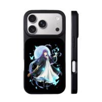 Fern the mage moon butterflies iPhone 17 Pro Max Black Case