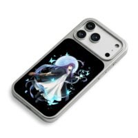 Fern the mage moon butterflies iPhone 17 Pro Max Electroplated Silver Case2