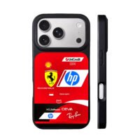 Ferrari F1 Leclerc livery iPhone 17 Pro Max Black Case