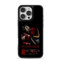 Ferrari F1 racer quote art iPhone 16 Pro Max Black Case