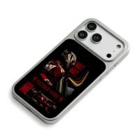 Ferrari F1 racer quote art iPhone 17 Pro Max Electroplated Silver Case2