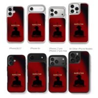 Ferrari Hamilton F1 driver red Chris Brown Phone Case Black Electroplated Silver For Iphone 11 To 17