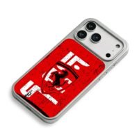 Ferrari prancing horse red print iPhone 17 Pro Max Electroplated Silver Case2