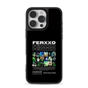 Ferxxo concert photo collage iPhone 16 Pro Max Black Case