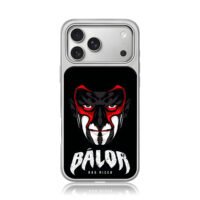 Finn Balor demon face slogan iPhone 17 Pro Max Electroplated Silver Case1