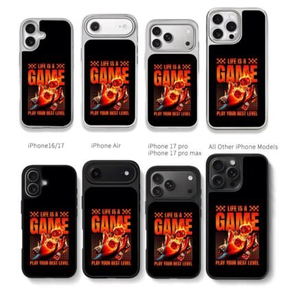 Fire dice hand life is a game Chris Brown Phone Case Black Electroplated Silver For Iphone 11 To 17