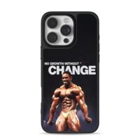 Flex Wheeler with No Growth Without Change quote Phone Case for iPhone 11-17 & Samsung Galaxy S24-S26