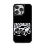 Ford F150 Raptor truck graphic iPhone 16 Pro Max Black Case
