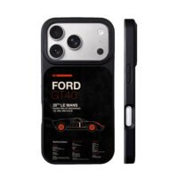 Ford GT40 1966 35th Le Mans iPhone 17 Pro Max Black Case