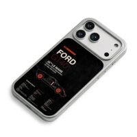 Ford GT40 1966 35th Le Mans iPhone 17 Pro Max Electroplated Silver Case2