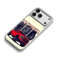 Ford Raptor red pickup truck art Phone Case for iPhone 11-17 & Samsung Galaxy S24-S26 - Image 5