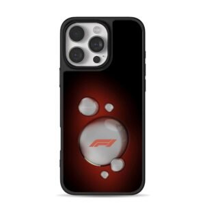 Formula1 F1 water drops red Phone Case for iPhone 11-17 & Samsung Galaxy S24-S26