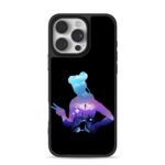 Fortnite girl galaxy cutout Phone Case for iPhone 11-17 & Samsung Galaxy S24-S26