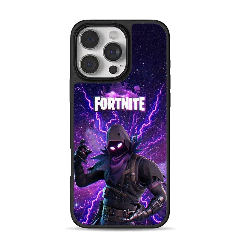 Fortnite Raven skin lightning iPhone 16 Pro Max Black Case Fortnite Raven skin lightning iPhone 16 Pro Max Black Case