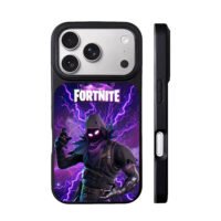 Fortnite Raven skin lightning iPhone 17 Pro Max Black Case