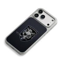 Foxhound wolf knife badge iPhone 17 Pro Max Electroplated Silver Case2