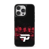 FP esports five players red black Phone Case for iPhone 11-17 & Samsung Galaxy S24-S26