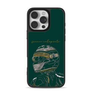 Franco Colapinto helmet sketch Phone Case for iPhone 11-17 & Samsung Galaxy S24-S26