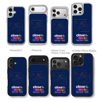 Frank Ocean Blonde high five Chris Brown Phone Case Black Electroplated Silver For Iphone 11 To 17