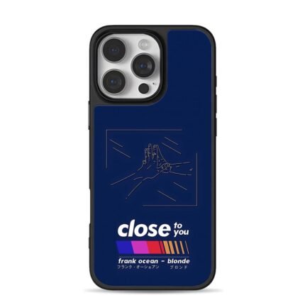 Frank Ocean Blonde high five iPhone 16 Pro Max Black Case